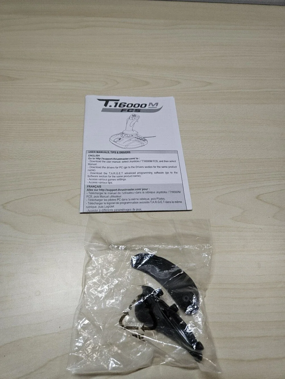 Thrustmaster T.16000M FCS Flight Stick Controller USB PC